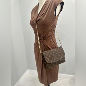 🚫SOLD🚫Louis Vuitton Rabat 23 Clutch Converted to Crossbody